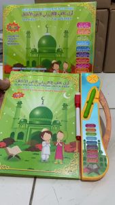 icantiq Ebook 4 Bahasa Mainan Anak Elektronik Ebook Anak Muslim Buku Pintar Buku Elektronik Mainan Edukasi Buku Tuntunan Solat Playpad Digital Playpad Piano LED MUSIK