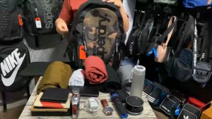 Balo nam thời trang chống nước Superdry balo laptop chống sốc có nhiếu ngăn để đồ