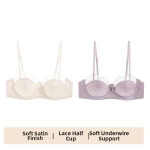 NEIZAIMIMA | Breast Gathering Slim Back Fine Strap Bras