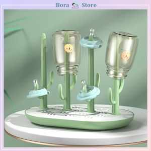 Khay úp bình sữa núm ti hình cây xương rồng siêu đẹp