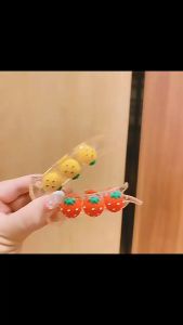 F4 Jepit Rambut Karakter 8.3cm Model Ikan untuk Cepol Sanggul Fish Style Ponytail Hair Clips HFS002