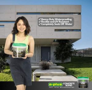 A-PLUS/APLUS CONCRETE BOND CEMENTITIOUS WATERPROOFING 4LITERS (1GALLON)