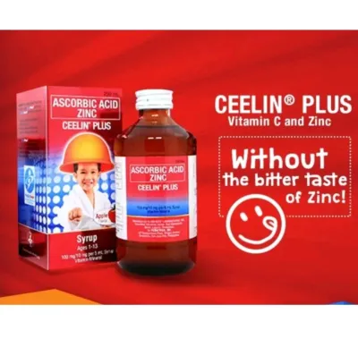 Ceelin plus syrup 250ml(Authentic)