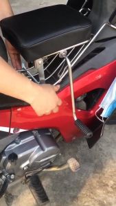 Ghế ngồi xe máy số cho bé  GHẾ ĐÔN SỐ INOX CAO CẤP  NHỎ GỌN