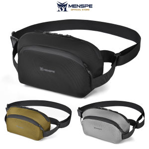MENSPE Mens Chest Bag Waist Bag Fashion Bag Waterproof Film Bag Leisure Bag Sports Bag Large Capacity Casual Bag Outdoor Fitness Bag Travel Bag Business Bag