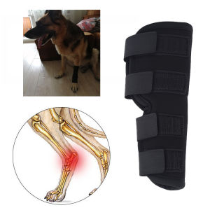 Dog Knee Protection Pad - Soft & Elastic Diving Fabric Leg Support for Injured or Arthritic Dogs Anti-Licking Design leg support for dogs