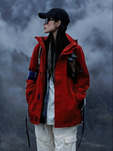 Pioneer camp | Womens Outdoor Fleece Lined Three-in-One Waterproof Windproof Jacket