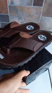PAKALOLO N-250 | 100% realpic diskon 50% | sandal kulit ukuran 39-43 | sandal cowok keren | promo ramdan sale lazada