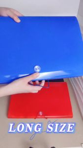 Long Expanding File Folder 13 Pockets Accordion File Bag Portable Document Box Paper Organizers