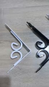 Rak Besi Siku Penyangga 1 pcs Type B Rak Dinding RAK BESI SANGGAHAN SIKU HIAS