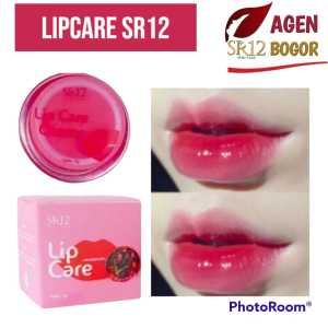 LIPCARE SR12 pelembab bibir LIp care pemerah bibir hitam aman cowo dan cewe | perawatan bibir pecah-pecah serum bibir herbal lip balm