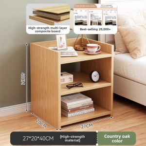 MOLORE | Modern Compact Wooden Bedside Storage
