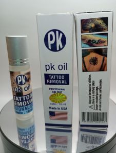PK oil Pemudar penghilang tatto & sulam alis