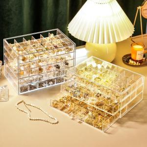 LIWAN | Ins Style Large Capacity Jewelry Storage Box Dustproof