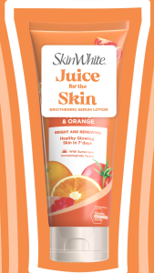 SkinWhite Brightening Serum Lotion with Sunscreen Tomato & Orange 180ml - Set of 2