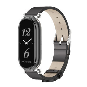 mijobs | NFC Compatible Stainless Steel Magnetic Buckle Milanese Weave Silicone or Leather Quick Release Wrist Band