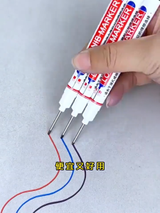 Pen Penanda 长头记号油性记号笔 Marker Pen 大容量粗头速干防水耐用书写绘画工具 Long Nib Quick Dry Waterproof Writing Drawing Art