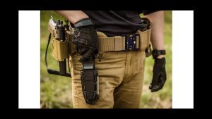 Sabuk Outdoor Gesper Tentara Nylon Cobra Buckel Anti X-ray