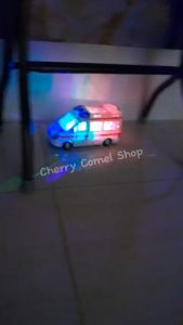 Free Batteries Sound + Light Ambulance with Siren Toy Vehicle Mainan Kereta Ambulans Cars Vehicles Toys