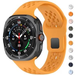 Sports Soft Silicone Strap for Samsung Galaxy Watch Ultra2 2026 47mm Smartwatch Comfortable Band for Samsung Watch Ultra Belt