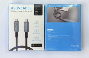 Cáp USB 5.0 Type-C Sang Type-C Truyền Dữ Liệu 80Gbps Xuất Video 16K Sạc Nhanh PD 240W Chức Năng Đầy Đủ Đầu Kép Dành Cho iPhone
