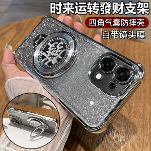 Oppo A6 Silicone Phone Case Full Cover with Airbag Anti-fall Transparent Soft Shell for Men And Women Luxury Protection