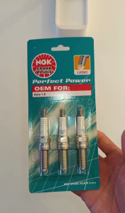 (3-Pcs) NGK Genuine LKR6C Spark Plug For Perodua Axia 1.0 / Bezza 1.0