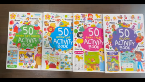 50 Holiday Fairy Tales Never Get Bored Adventure Children Activity Book Age 5+ 48 pages