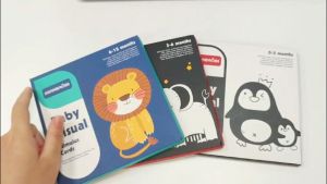 Mumystation 16pcs Visual Stimulation Montessori Baby Flash Card Black and White Cards Sensory