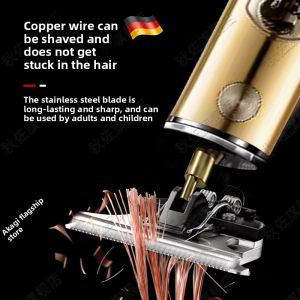 MONLEYTA | German Precision Electric Hair Clippers Mens Shaver Trimmer One Machine Wet Dry Dual Use Stainless Steel Blade Long Battery Life