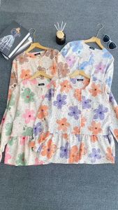 Atasan Wanita Kevva Top Blouse Wanita Busui & Wudhu Friendly