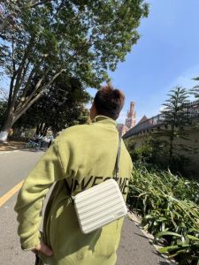 Street Style Hard Shell Single Shoulder Crossbody Bag for Travel And Outing Digital Phone Coin Wallet Mini Square Bag for Youth