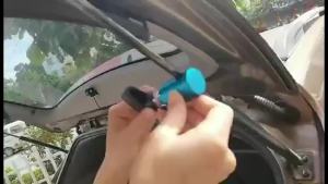 YONGRUN 1/2PCS Hood Strut Clamp Aluminum Alloy Secure Grip Quick Adjust Red Black Blue Yellow Bonnet Support Hardware