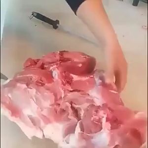 VANKA 30CM Japanese Damascus Kitchen Knife Meat Professional Chef Butchering Boning Knife Chopper