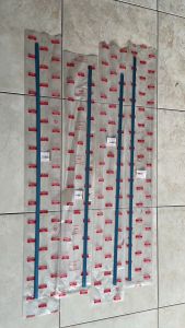 LIST MOULDING CHROME PELIPIT KACA JENDELA PINTU SEMUA TIPE PANTHER KAPSUL / GRAND TOURING 1 SET ISI 4