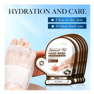 Sum🌈SADOER มาส์กมือมาส์กเท้า น้ำมันมะพร้าว บำรุงผิวให้นุ่มชุ่มชื้น