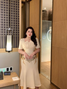 GLEC | French Luxury Tailored Elegant Evening Dress
