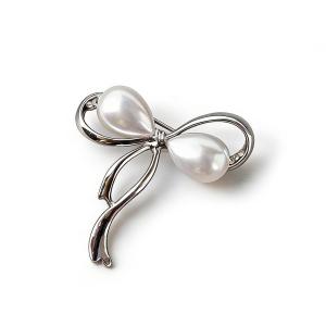 Luxury Zircon Tulip Flower Pearl Brooches For Women Fashion Crystal Floral Leaf Lapel Pins Banquet Patry Clothes Corsage Jewelry