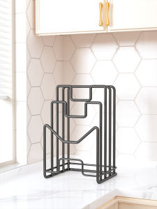 evesigar | Pot Lid Board Storage Organizer Cutting Board Stand
