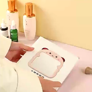 Gương Gấu Decor Bàn Trang Điểm - Gương Hình Gấu Siêu Xinh Decor Phòng Ngủ Gương Để Bàn Mini CuteGD927-GuongGau
