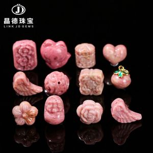 Vòng Tay Đỏ Tự Nhiên Jinde Jewelry Tượng Rồng Phụ Kiện Trang Sức DIY Phụ Kiện Trang Sức Mới Cho Nam Và Nữ