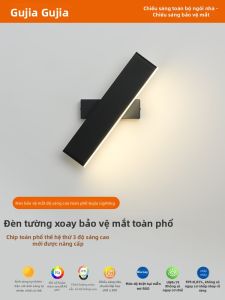 GUJIA | Đèn Tường Xoay Phong Cách Tối Giản Hiện Đại