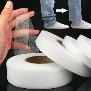 64M Double-sided Non-woven Interlining Adhesive Tape Iron On Hem Tape Edge Shorten Repair Pants For Hats Clothes DIY Sewing Tool