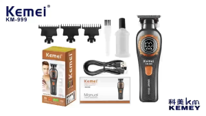 【COD】Kemei Alat Cukur Rambut Elektrik Hair Clipper Kemei KM-999 / KM-999 Alat Pencukur Kumis Jenggot Professional pemotong rambut
