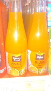 น้ำส้ม15%มินิทเมดสแปลช250มล.