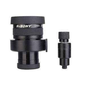 SVBONY SV152 20mm SWA 70 Degree Illuminated Single Crosshair Eyepiece Adjustable for Perfectly Guided Astrophotography