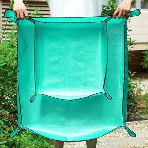 Plant Regeneration Mat Waterproof Transplant Mat Portable Square Foldable and Easy to Clean Succulent Transplant Mat