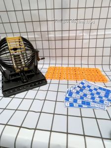 Lòng Quay Số Bingo 90 Số - Trò Chơi Giải Trí Mùa Tết - Lô tô quay cao cấp