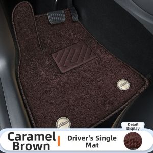 GUFANXI | Driver-Side Full-Cover Faux Velvet Car Floor Mat Non-slip