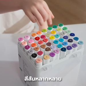 Babycare ปากกาเมจิกชนิดน้ำแบบ 2 หัว ปากกาสีน้ำ ล้างออกได้ปลอดภัยไม่มีสารอันตราย เหมาะสำหรับเด็ก 6 ปีขึ้นไป